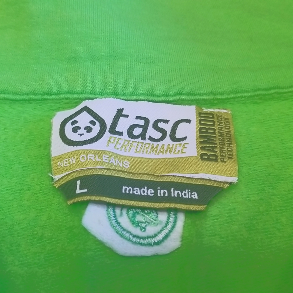 Tasc Bamboo Performance Athletic Pull-Over Sz L - image 2